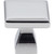 449PC - 1 Inch Square Hadly Cabinet Knob Polished Chrome - Elements