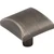 525BNBDL - 1-1/8" Length Square Cabinet Knob Brushed Pewter - Elements