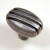 525SIM - Glendale 1-1/8 Inch Square Cabinet Knob Distressed Antique Silver - Elements