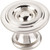 575SN - 1-3/16 Inch Diameter Mushroom Cabinet Knob Satin Nickel - Elements