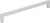 625-192MS - 7-9/16 Inch Center to Center Matte Silver Cabinet Bar Pull - Elements