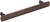 641-128DBAC - 128mm CC William Bar Pull Brushed Oil Rubbed Bronze - Elements
