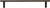 641-160DBAC - 160mm Center-to-Center William Bar Pull Brushed Oil Rubbed Bronze - Elements