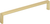 727-160BG - 160mm CC Walker 2 Bar Pull Brushed Gold - Elements