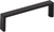 727-96MB - 96mm Center-to-Center Matte Black Walker 2 Cabinet Pull - Elements
