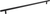 761SSMB - 673mm (26-1/2") Center-to-Center Naples Bar Pull Matte Black Stainless Steel - Elements