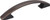 771-96DBAC - Strickland Arched Cabinet Pull 96mm Center-to-Center Brushed Oil Rubbed Bronze - Elements