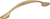 80814-SBZ - 96mm 3-3/4" Center to Center Arched Somerset Cabinet Pull Satin Bronze - Elements