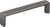 827-128BG - 128mm (5-1/16") Center to Center Flat Square Cabinet Pull Brushed Gold - Elements