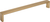 827-12SBZ - 12 Inch Center-to-Center Satin Bronze Walker 1 Appliance Pull - Elements