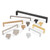 827-160SN - 160mm Center-to-Center Walker 1 Cabinet Pull Satin Nickel Finish - Elements