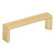 827-96BG - Walker 1 96mm Center-to-Center Bar Pull Brushed Gold - Elements