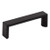 827-96MB - 96mm Centers Wide Walker Cabinet Pull Matte Black - Elements