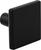 827L-MB - 1-5/8 Inch Square Cabinet Knob Matte Black - Elements