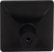 827L-MB - 1-5/8 Inch Square Cabinet Knob Matte Black - Elements