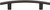 859-96DBAC - 96mm CC Thatcher Square Bar Pull Brushed Oil Rubbed Bronze - Elements