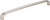 984-192BNBDL - 192mm Center to Center Zinc Cabinet Pull Brushed Pewter - Elements