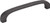 984-96DBAC - Slade Cabinet Pull 4-1/8 Inch 96mm Center to Center Brushed Oil Rubbed Bronze - Elements