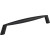 988-160MB - 160 mm Center-to-Center Matte Black Zachary Cabinet Pull - Elements