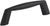 988-3MB - 3 Inch Center to Center Zachary Cabinet Pull Matte Black - Elements