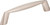 988-96SN - Zachary 96mm (3-3/4") CC Cabinet Pull 4-1/2" Satin Nickel - Elements