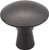 988DBAC - 1-1/16 Inch Ceramic Zachary Cabinet Knob Brushed Oil Rubbed Bronze - Elements