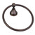 BHE3-06DBAC-R - 6-1/2" Newbury Wall Mounted Towel Ring Brushed Oil Rubbed Bronze - Elements