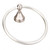 BHE3-06SN-R - Newbury Satin Nickel Towel Ring 7-3/16" - Elements