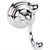 BHE5-02PC-R - Fairview Polished Chrome Double Robe Hook Retail Packaged 2PK - Elements