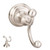 BHE5-02SN - 3-3/4" Satin Nickel Zinc Robe Hook Fairview Collection - Elements