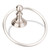 BHE5-06SN - 6-1/2" Fairview Towel Ring Satin Nickel - Elements