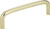 S271-96BC - 96mm 3-3/4" Center to Center Brushed Chrome Steel Cabinet Wire Pull - Elements