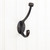 YD60-550PC - 5-1/2" Double Wall Hook Polished Chrome - Elements