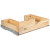 30URO-4WB - 30 Inch U-Shape Rollout Drawer for Vanity Cabinets - Hardware Resources