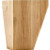 BF32WO - 3-1/2" W x 3-1/2" D x 4-1/2" H Square Shaker Bun Foot White Oak - Hardware Resources