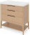 VNLEGWD36NO - 36 Inch Bathroom Vanity Natural Oak - Jeffrey Alexander