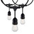 S8032R1 - 60 Foot LED String Light 24 S14 Bulbs 24W 2200K Medium Base Black - Satco/Nuvo