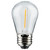 S8032R1 - 60 Foot LED String Light 24 S14 Bulbs 24W 2200K Medium Base Black - Satco/Nuvo
