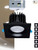 S11674 - 16/20/24W LED Remote Driver Downlight 27K-50K CCT Field Selectable Square Black - Satco Nuvo