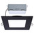 S11877R1 - 12W LED Direct Wire 6-Inch Square Downlight CCT Selectable Remote Driver Black - Satco/Nuvo
