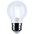 S12476 - 4W G16.5 LED Globe Bulb Medium Base Clear 5000K 120V - Satco