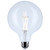S12489 - 8W G40 LED Globe Bulb Medium E26 Base Clear 5000K 800 Lumens Dimmable - Satco/Nuvo