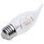 S12556 - 4W CA11 LED Filament Bulb 2700K Dimmable E26 Medium Base - Satco/Nuvo
