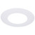 S13542 - 8-Inch Flat Goof Ring Round White Finish 12.50 OD 7.38 ID - Satco/Nuvo