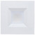 S21608 - 4 Inch Square LED Commercial Downlight 13.5W Field Selectable 2700K-5000K - Satco Nuvo