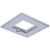 S21688 - 4-Inch Square Trim for LED Commercial Downlight with Integrated EM Driver Silver Finish - Satco/Nuvo