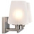 60-8222 - 2-Light Vanity 16in Brushed Nickel 60W Candelabra - Satco/Nuvo