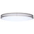 62-1881 - 32 Inch Oval LED Flush Mount 50W 27K/3K/35K/4K/5K CCT Selectable Brushed Nickel - Satco/Nuvo
