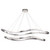 62-2432 - Sylas 48 Inch LED Pendant 64W 3000K Polished Nickel - Satco/Nuvo