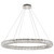 62-2442 - Asher 36 Inch LED Pendant 3000K Polished Nickel - Satco Nuvo